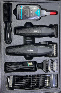 ماشین اصلاح سر و صورت دوقلو وی جی آر مدل V-640 با ۱۸ ماه گارانتی